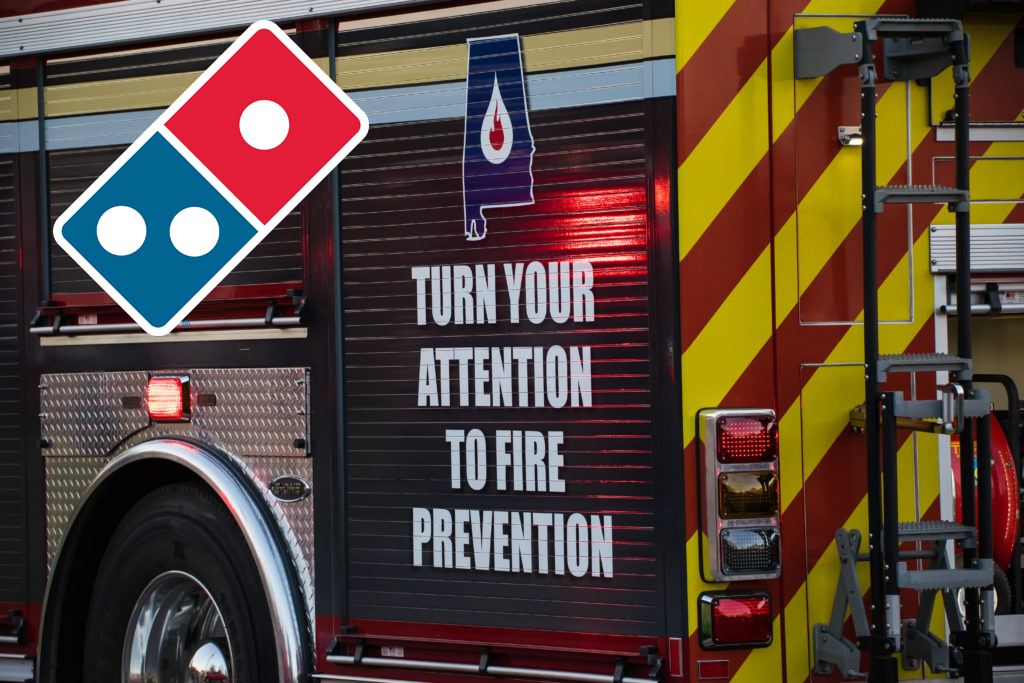 Dominoes, Houlton Fire Department partner for safety promotion The County
