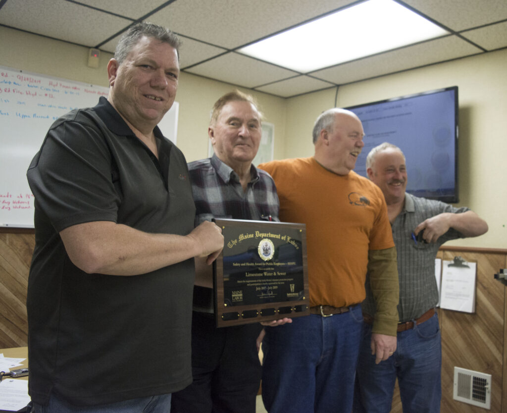 Limestone Sewer District wins employee safety award The County