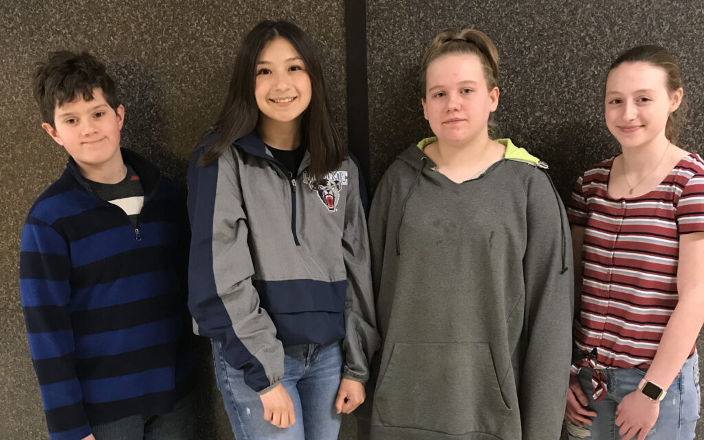 Houlton MiddleHigh School announces March students of the month The