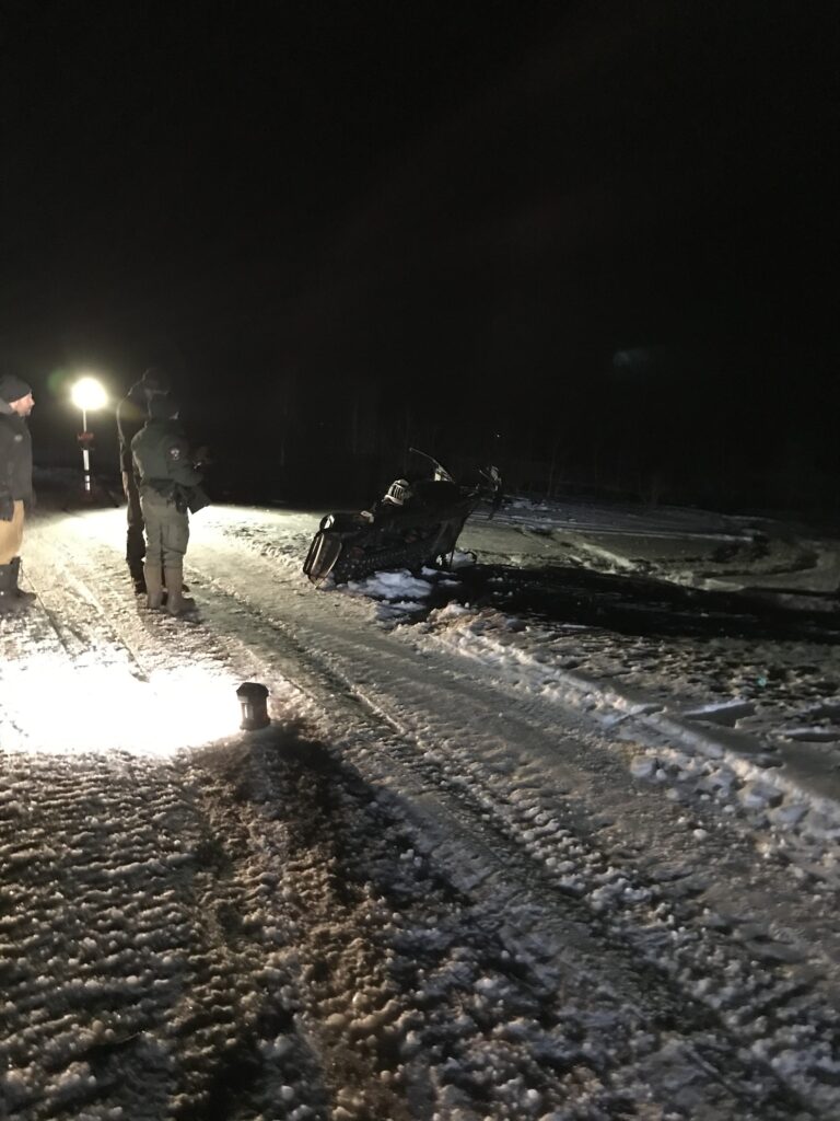 25-year-old man killed in Mapleton snowmobile crash - The County