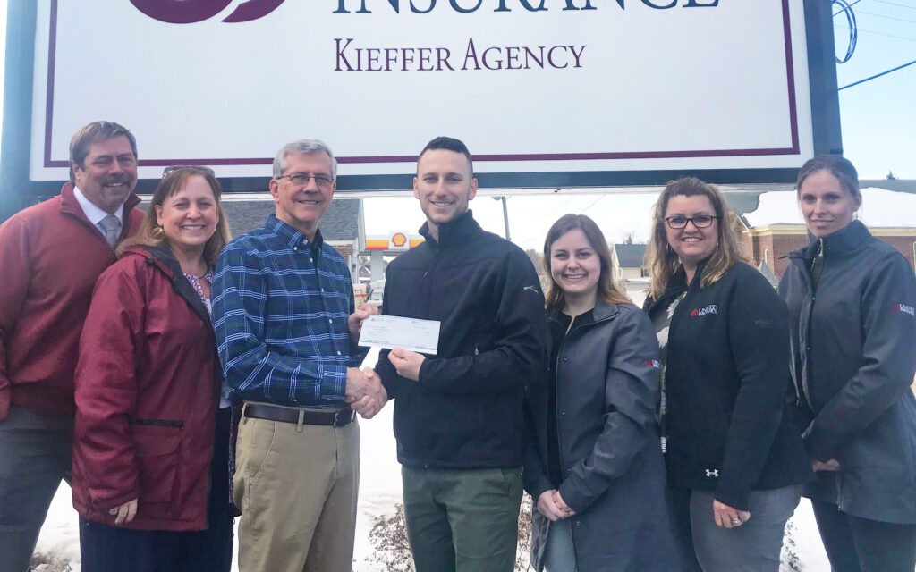 Caribou company gives to hospital cancer fund The County