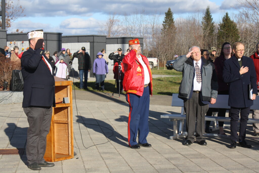 Caribou Veterans Day ceremony honors veterans' sacrifices and service