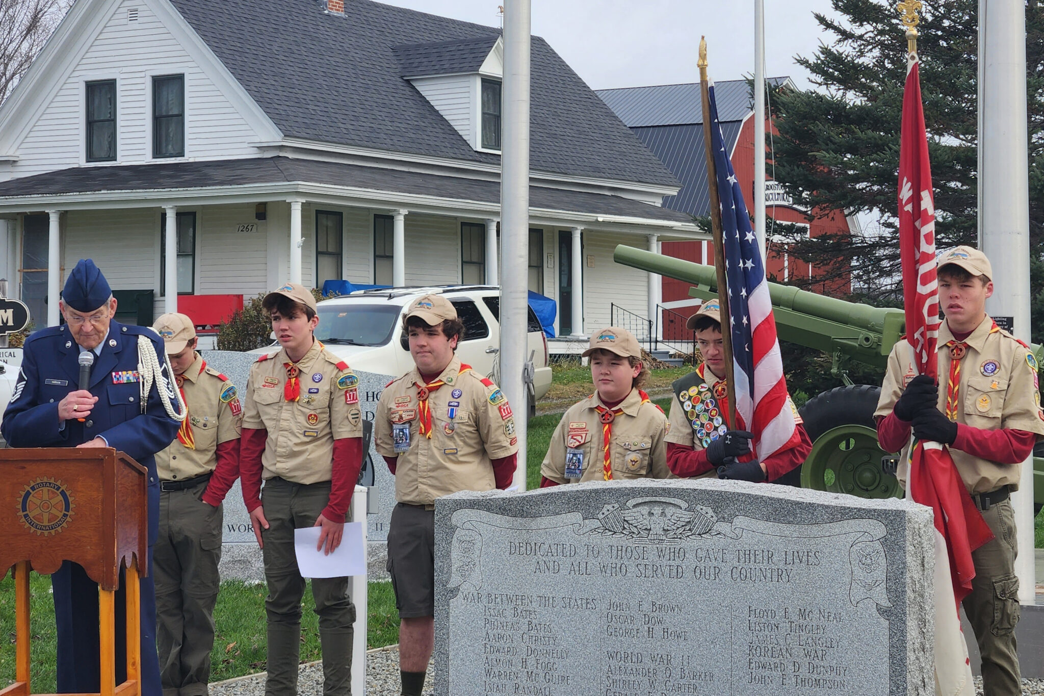 Washburn remembers military on Veterans Day The County