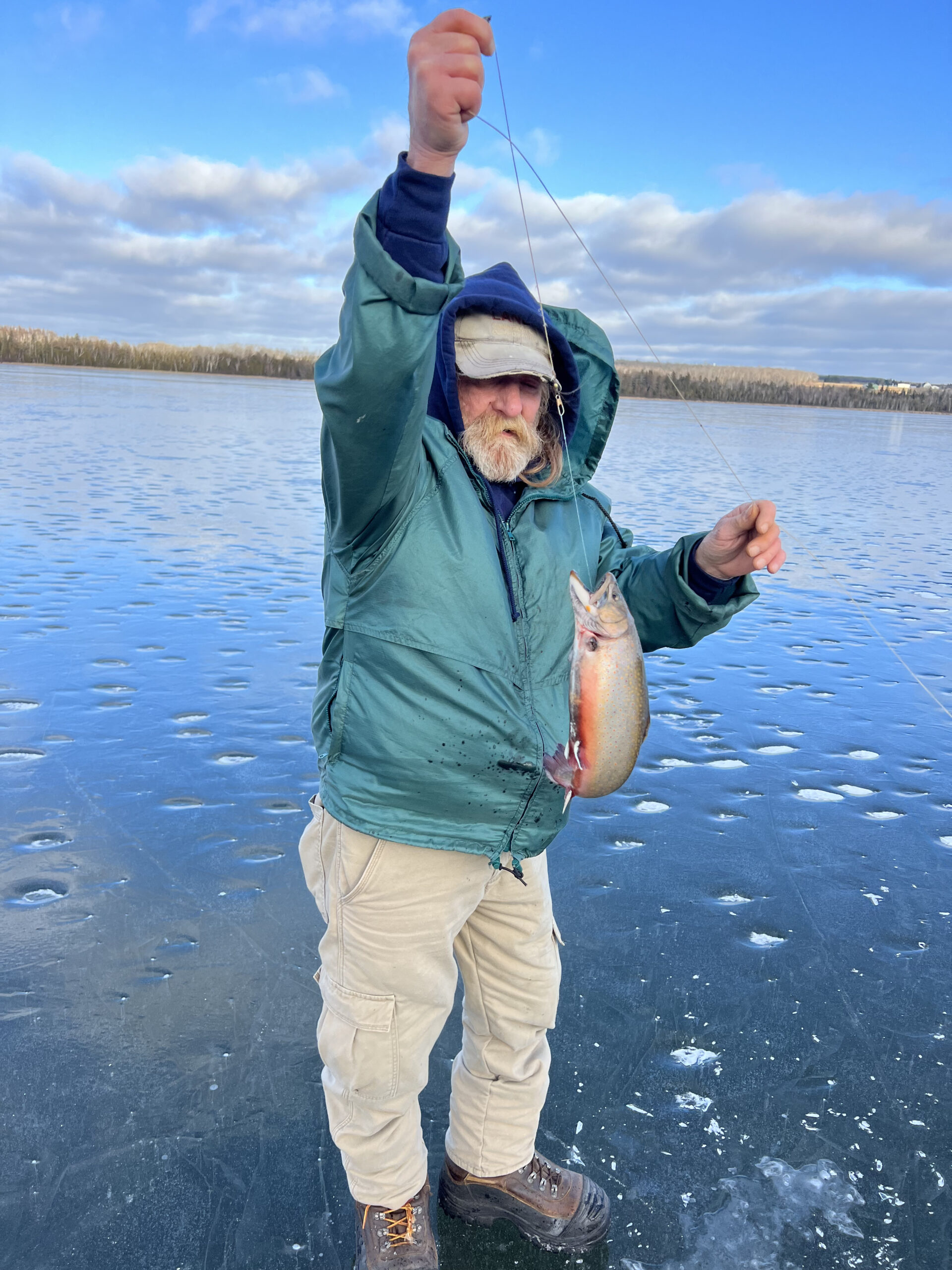 A few spots safe for ice fishing - The County