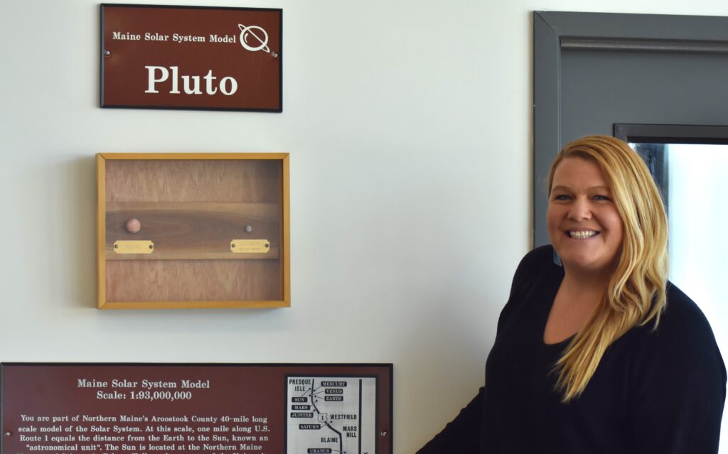 Pluto is back in orbit at the new state visitor information center in Houlton - Vimarsana News