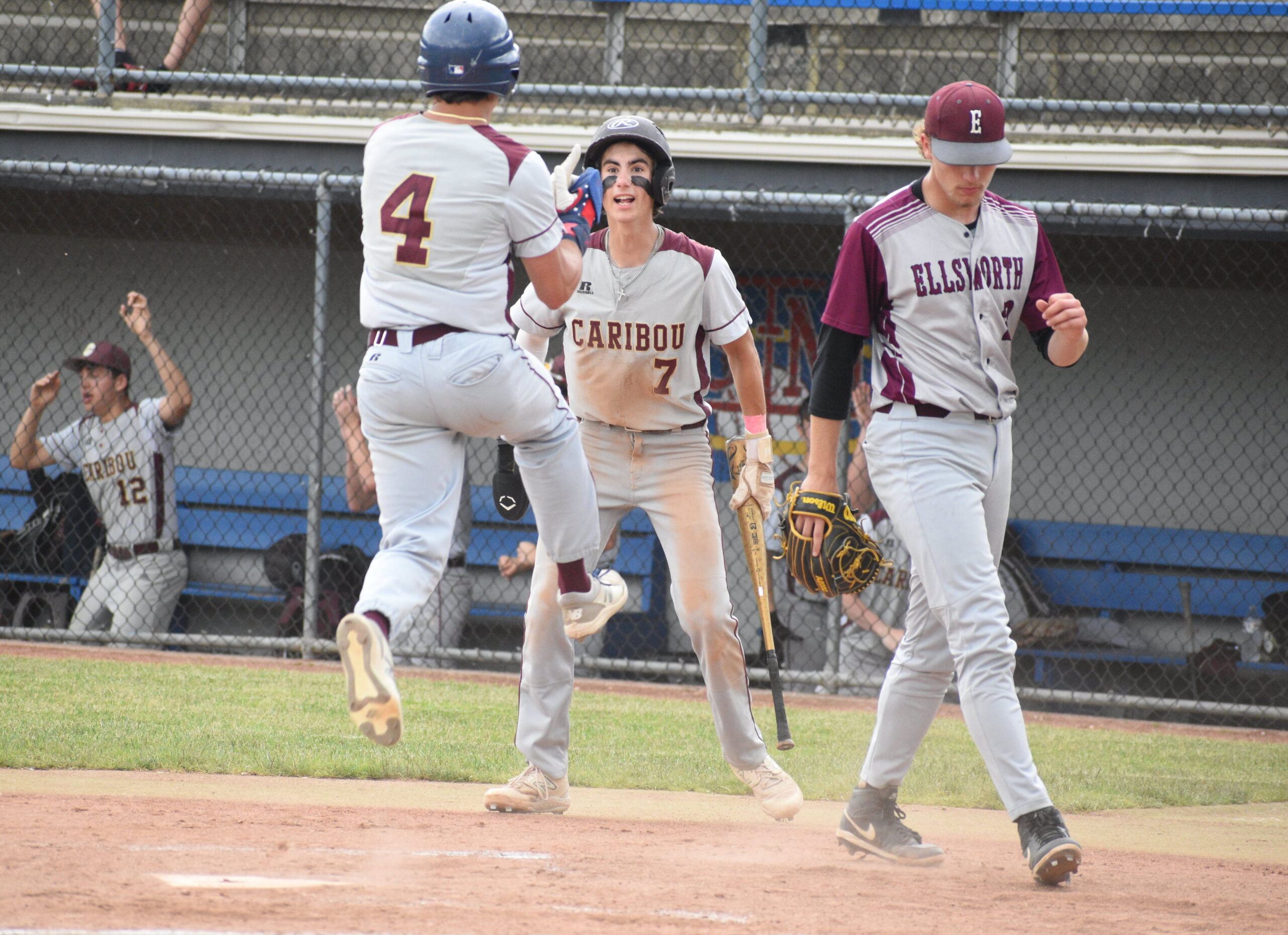 Caribou baseball team stuns Ellsworth to win B North title - The County