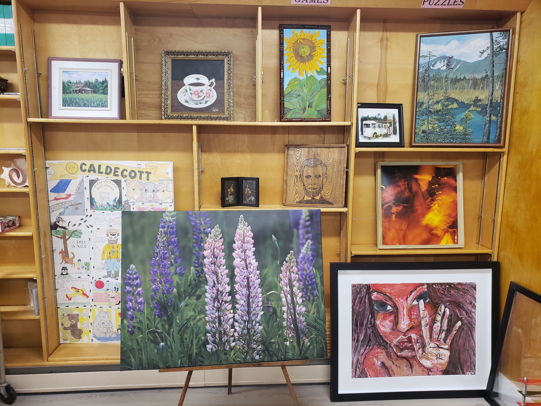 Fort Kent library hosting ‘Cabin Fever’ art auction fundraiser - The County