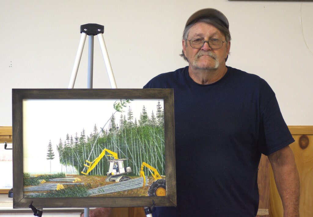 Former logger's art ushers a lumbermen's museum into a new historical era - The County